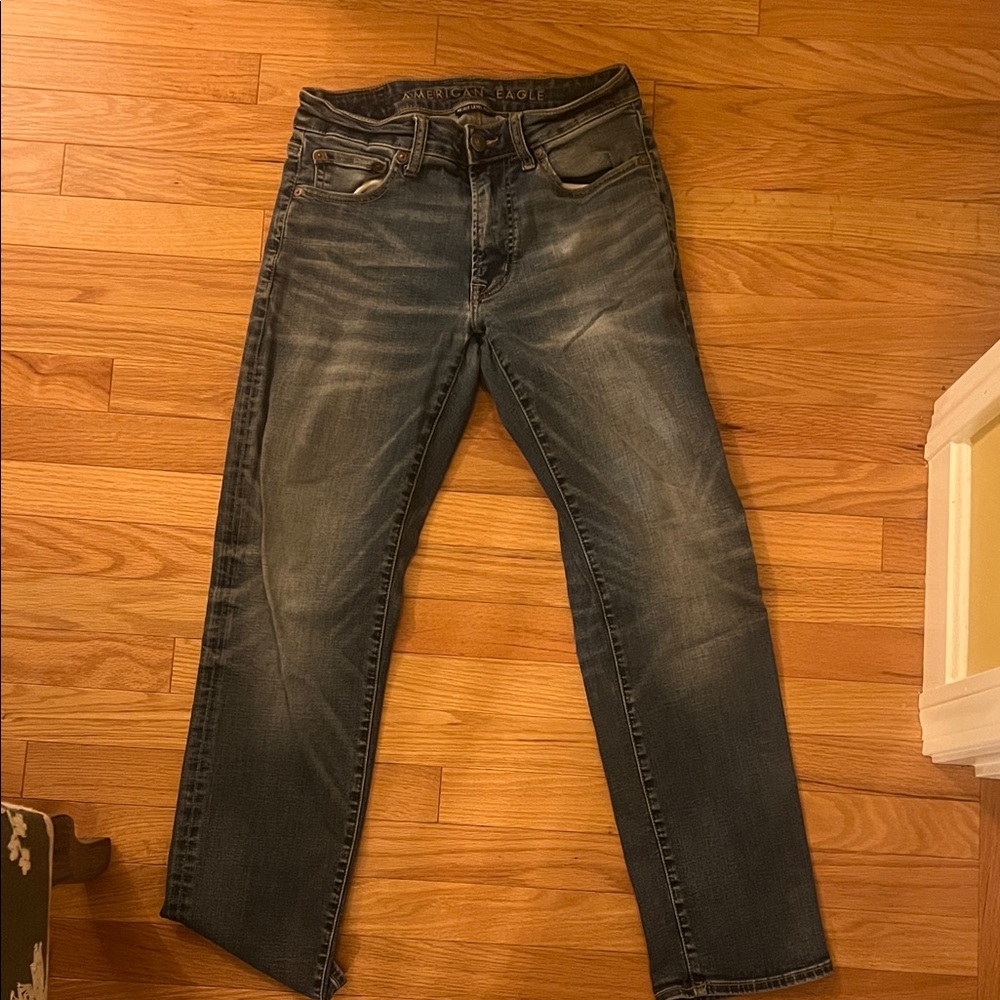 American Eagle Outfitters Men's Blue Flex Jeans 29W/30L